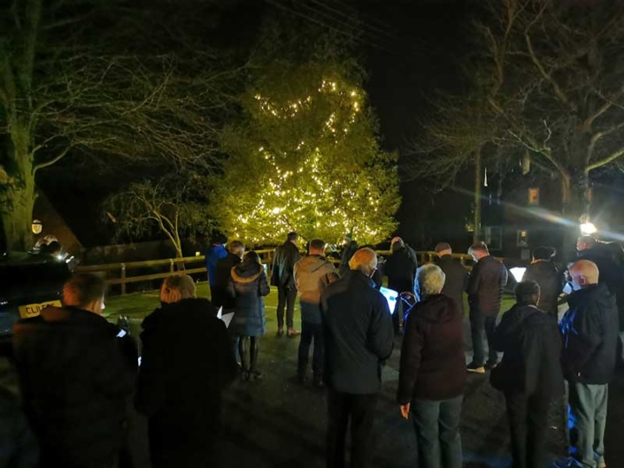 Aston Village Hall Christmas Tree Aston Village Hall Christmas Tree